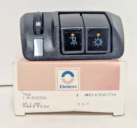14092568 Ac Delco Gm 14092568/d1567a Nos Headlamp Switch 1987-1990 Chevrolet Beretta D1567a