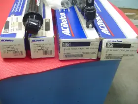 530-4 Acdelco 1963 - 1982 Corvette Ac Delco Gas Shock Absorber Set Of 4 Premium C2 C3 New