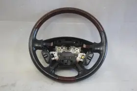 235.ac1l03 Acura 2002 2003 Tl Steering Wheel Ebony Black Leather And Wood