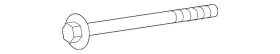 90178-tjb-a01 Acura Genuine Trailing Arm Mount Bolt