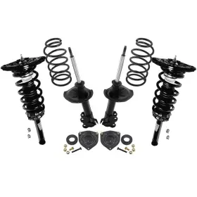 135751 Apm Front Struts And Coil Set Rear Strut Spring Assembly For Nissan Sentra 00-01