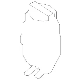 Audi 420-422-371-c Genuine Power Steering Reservoir