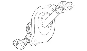 4kl-419-753-h Audi Genuine Steering Shaft 4kl-419-753-h Audi Genuine Steering Shaft