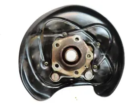 4m0505432q Audi 2017-2022 Q7 4m Rear Right Passenger Spindle Knuckle Wheel Hub With Shield