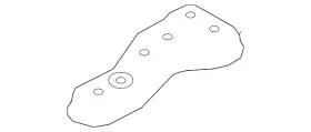 5q0-199-517-e Audi Genuine Side Support