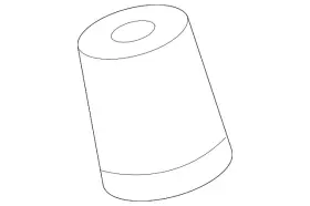 8w0-412-137 Audi Genuine Strut Dust Shield