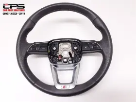 8w0419091fj Audi 21-25 A4 S4 A5 S5 Q5 Sq5 S-line Perforated Steering Wheel Oem