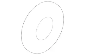 Wht-002-389 Audi Genuine Shock Washer