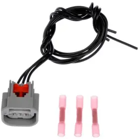 645-943 Autoextra/dorman/techoice 3 Wire Pigtail Watertight Male Connector With Female Terminals