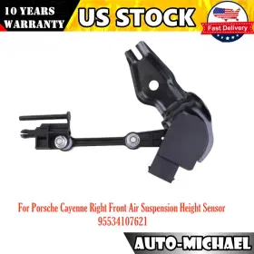 95534107621 Autoparts-michael Air Suspension Height Level Sensor Front Rh For 08-10 Porsche Cayenne 3.6l 4.8l