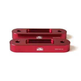 Bxss-20354-20-rd Blox Racing 20mm Front Bump Steer Kit With Hardware Red For 00-09 Honda S2000