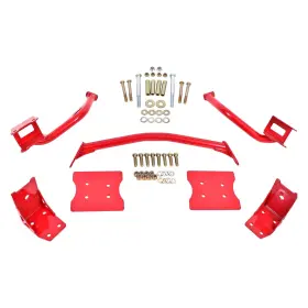 Tbr004r Bmr Suspension For Ford Mustang 79-04 Upper And Lower Torque Box Reinforcement Plate Kit
