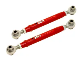 Tr004r Bmr Suspension Rear Adjustable Toe Rods For 2010-2015 5th Gen Camaro Red Tr004r Bmr Suspension Rear Adjustable Toe Rods For 2010-2015 5th Gen Camaro Red