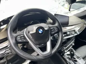 235.bm1o19 Bmw 2017-20 530i Steering Wheel Leather Minor Scratches Black Tc Plcfk 61k 55086