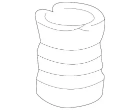 31-33-1-091-030 Bmw Genuine 1995-2003 - Strut Bumper