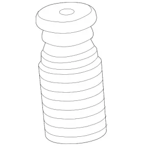 31-33-7-847-472 Bmw Genuine 2012-2019 - Dust Shield
