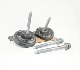 33-31-6-798-811 Bmw 11-19 550i F10 Rear Lh Rh Cross-member Stoppers With Bolts