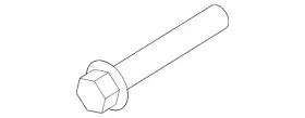 33-32-6-779-918 Bmw Genuine 2008-2013 X5 - Suspension Cross-member Mount Bolt 33-32-6-779-918 Bmw Genuine 2008-2013 X5 - Suspension Cross-member Mount Bolt