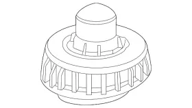 33-50-6-875-395 Bmw Genuine Upper Insulator