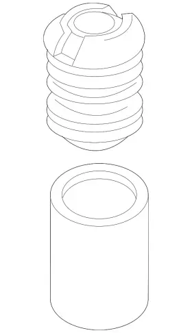 33-53-6-758-090 Bmw Genuine Strut Bumper