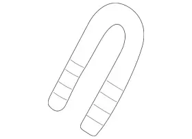 37-12-1-123-877 Bmw Genuine Lever Clamp