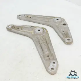 97703 Bmw 07-19 X5 X6 E70 E71 Left Right Subframe Crossmember Support Bracket Set Oem