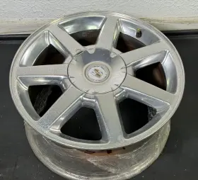 9596895 Cadillac 04-11 Sts Cts Rwd Sedan Rear Wheel Rim Polished 17x8j Oem
