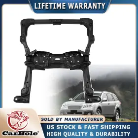 650527aj030 Carbole Black Front Crossmember For 2010-2014 Subaru Legacy Wagon / Outback 2.5l 3.6l