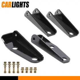 C-02lka4581abk Carlights Fit For 1963-72 Chevy 66 C10 Gmc Pickup Lowered Truck Rear Shock Relocation Kit