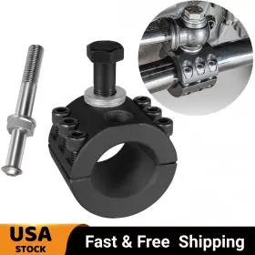 4050-50 Chen 98auto Steering Stabilizer Tie Rod Clamp For 1-1/2 Inch Od Tubing Jeep Wrangler Jk Jl