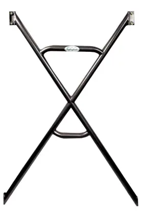 Fm110680 Classic Performance Products - Cpp 1964-70 Mustang X-frame Brace Black