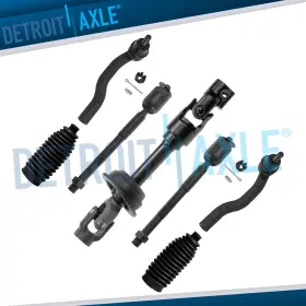7st472668 Detroit Axle Intermediate Steering Shaft Tie Rods Boots For Toyota Avalon Camry Lexus Es330