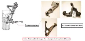 4670508ag Dodge 2011-2023 Charger Right Front Lower Control Arm Forward Oem