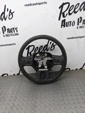 235.ch8m12 Dodge Truck 2012 Ram 1500 Steering Wheel With Cruise Rubber 1157615