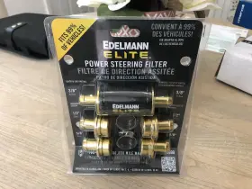 70699 Edelmann Elite Universal Power Steering Filter Kit #70699 Complete New Open Box