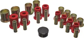 Energy Suspension Bushings 33103r 1973-74 Red Polyurethane Control Arm Bushing Set With 1-5/8 Inch O.d. Lower