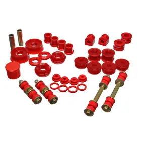 Tlx-eng5.18114r-cl360a70 Energy Suspension For Dodge Neon Fwd 2003-2005 Hyper-flex Master Bushing Set Red