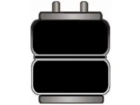 Firestone Ride-rite Nn99s9 Suspension Air Helper Spring For E150 E250 E450 Super Duty E350 Club