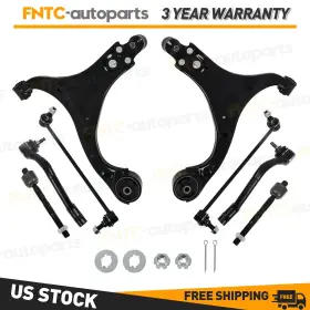 K622360 Fntc Autoparts 8pcs Front Lower Control Arms Sway Bars For 2011-2014 Hyundai Sonata Non Sport