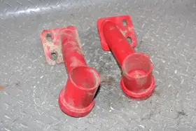 599-bford Ford 15-22 Mustang Aftermarket Bmr Red Rear Lh Rh Irs Cradle Lockout Bushing Brackets