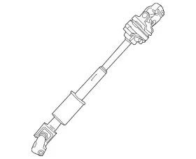 Bb5z-3b676-c Ford Genuine Lower Shaft
