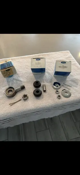 D3tz-3b711-a Ford 1973-77 1/2 Nos F-250 Garrison/bendix Ram Assist Steering Cylinder Stud Kit