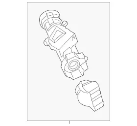 Dg9z-3511-b Ford Genuine Column Flange