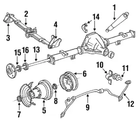 Eotz-5775-a Ford Genuine Front Bracket