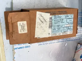 F8oz-5400155-aa Ford Nos Subframe Insulators. F8oz-5400155-aa. T1