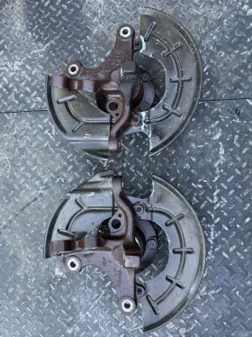 F8z8aa Ford 94 95 Mustang Gt Spindles 5.0l 302 Front With 5 Lug Hubs Conversion 1994 1995