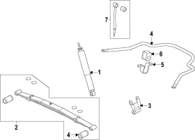 Ford Lu9z-5486-c Genuine Bracket
