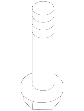 W706130-s442 Ford Genuine Mount Bolt