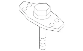 W712045-s439 Ford Genuine Suspension Stabilizer Bar Bracket Bolt W712045s439