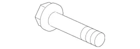 W719447-s439 Ford Genuine Shock Lower Bolt W719447-s439 Ford Genuine Shock Lower Bolt